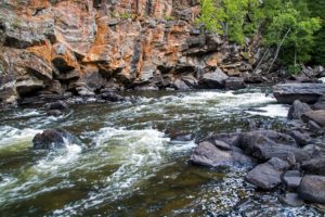 egan chutes provincial park york river bancroft ontario canada