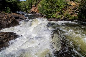 egan chutes provincial park york river bancroft ontario canada