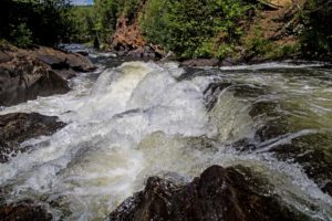 egan chutes provincial park york river bancroft ontario canada