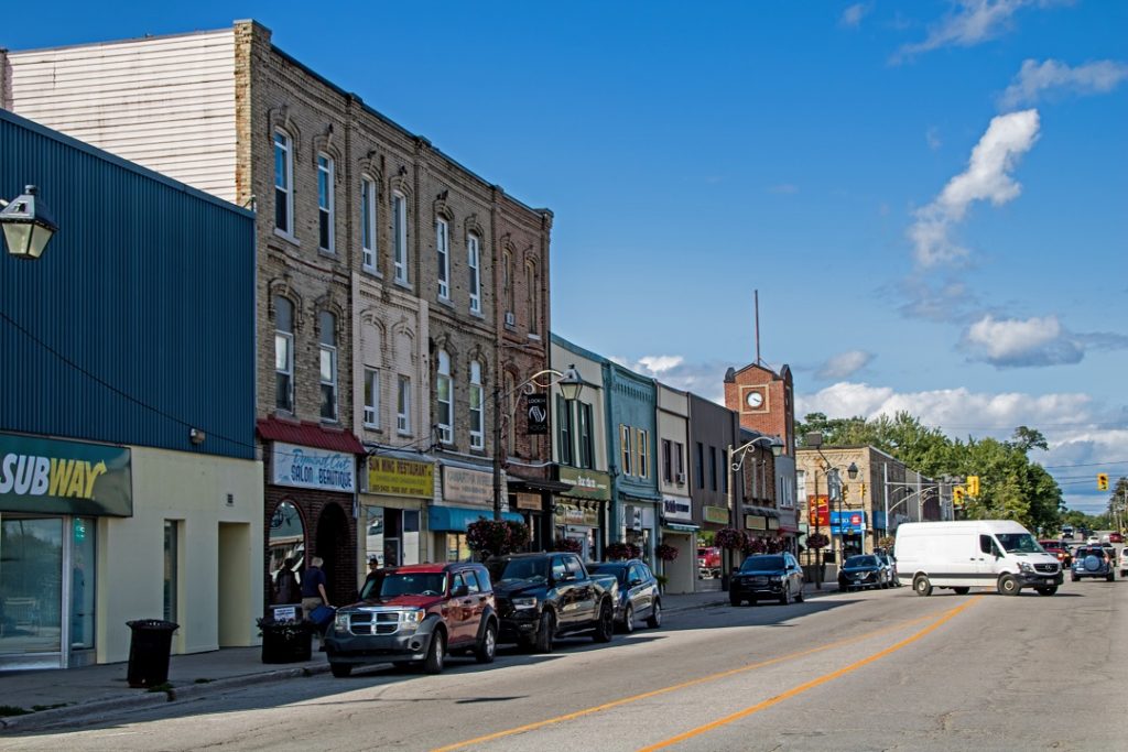 Fenelon Falls, Ontario: Lock 34 Of The Trent Severn Waterway