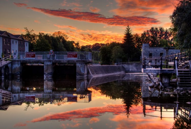 lindsay ontario sunrise